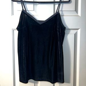 Banana Republic Black Velvet Tank